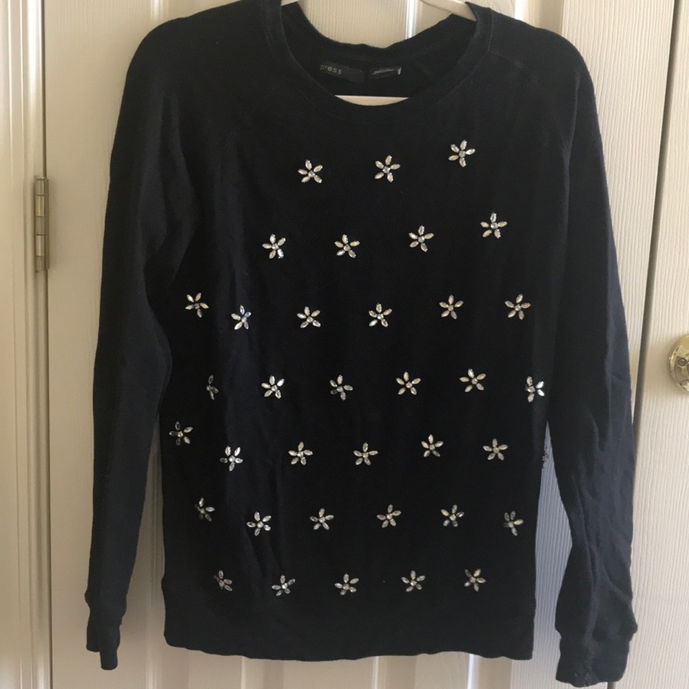 Embellished sweater